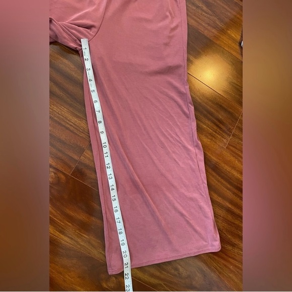 Sienna Sky Dusty Rose Ankle wide leg Jumpsuit XS - Picture 6 of 8